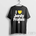 Premium Nebraska Cornhuskers Softball I Heart Jordy Frahm 2026