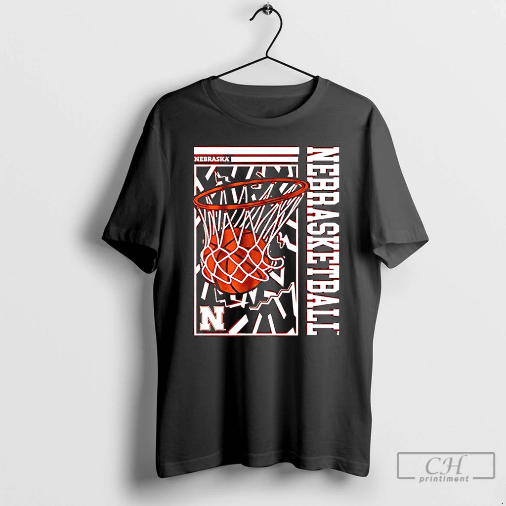 Premium Nebraska Cornhuskers Basketball Nebrasketball T-Shirts, Hoodie, Sweatshirt | AU01DripNestTees.com