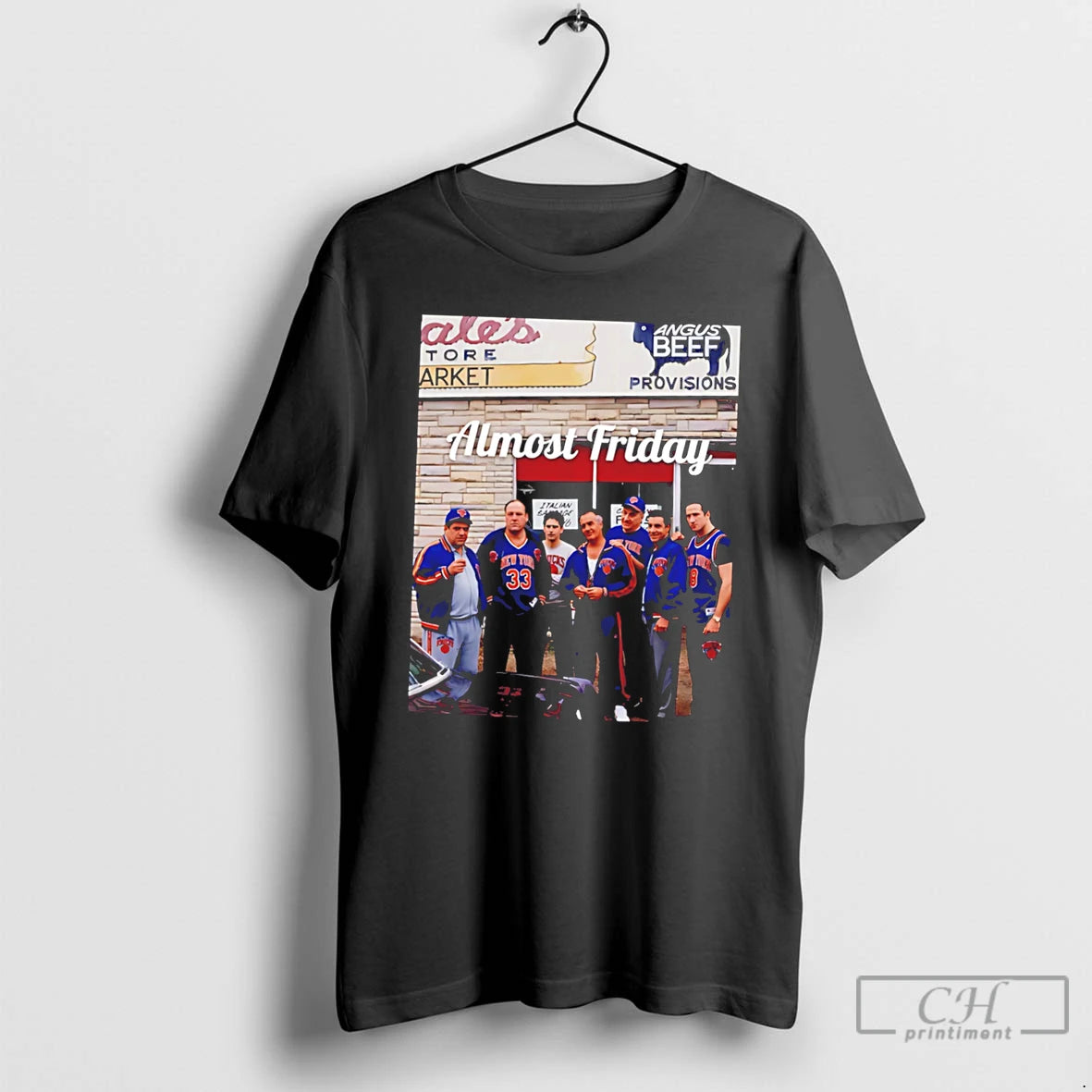 Premium New York Knicks Basketball Family Almost Friday Tee