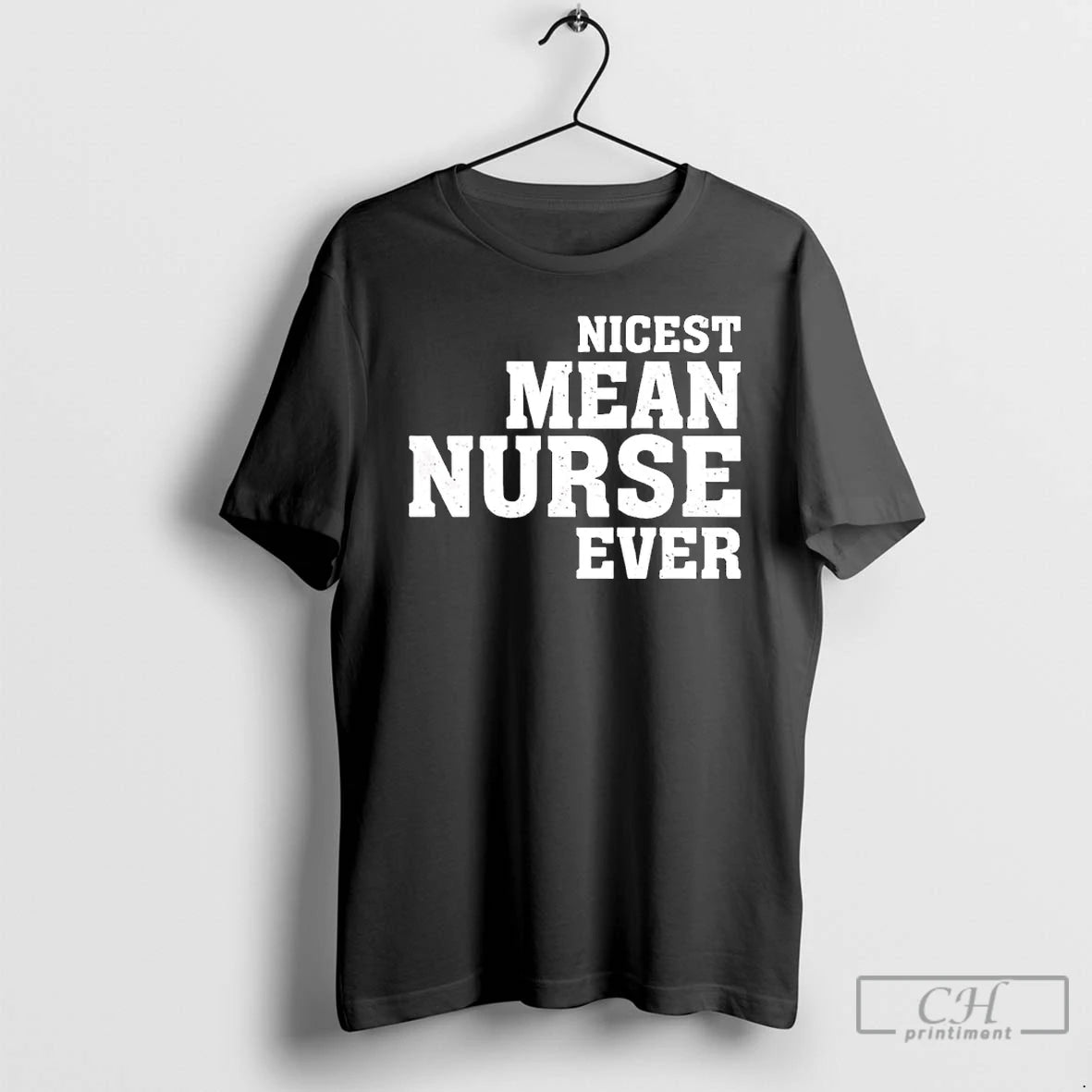 Premium Nicest Mean Nurse Ever T-Shirts, Hoodie, Sweatshirt | AU01DripNestTees.com