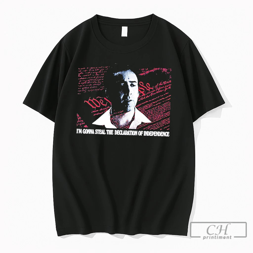 Premium Nicolas Cage Im Gonna Steal The Declaration Thief Of Independence Tee T Shirts Sweater