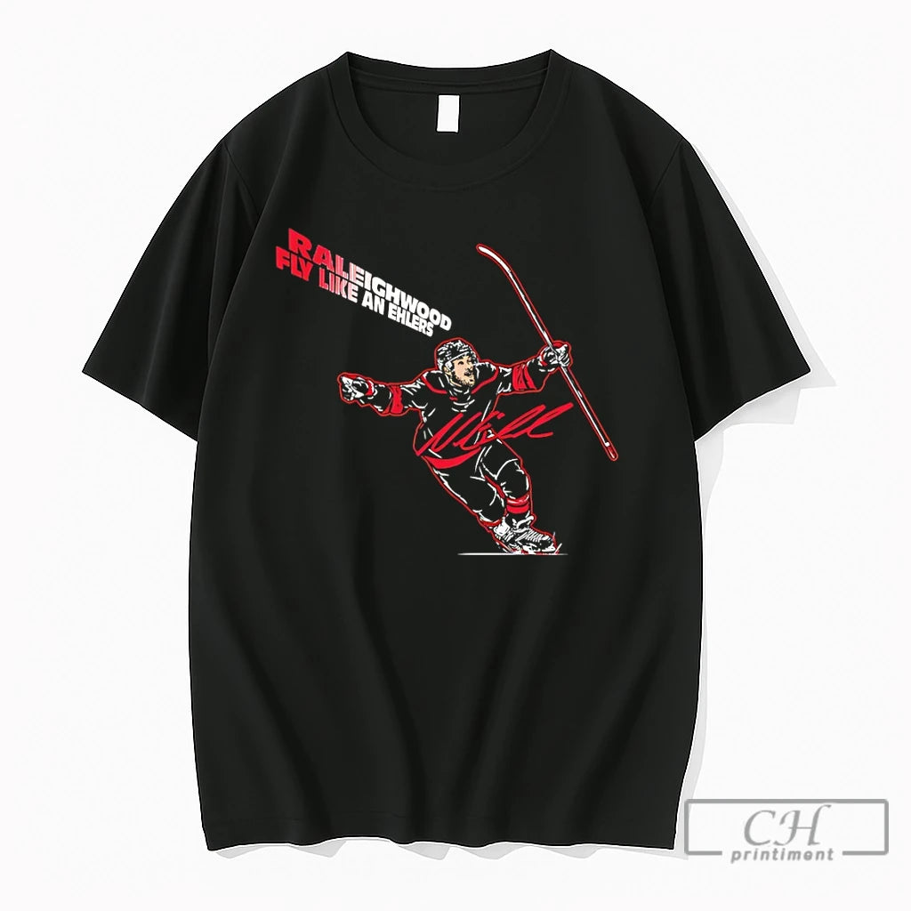 Premium Nikolaj Ehlers Carolina Hockey Fly Like An Ehlers