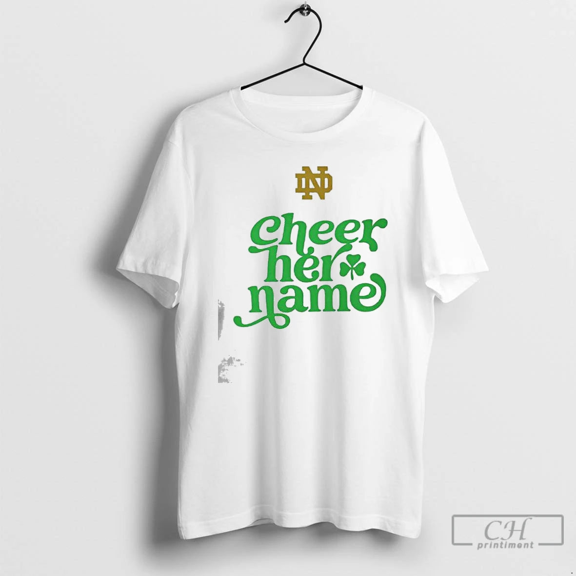 Premium Notre Dame Fighting Irish Marcus Freeman Cheer Her Name T-Shirts, Hoodie, Sweatshirt | AU01DripNestTees.com