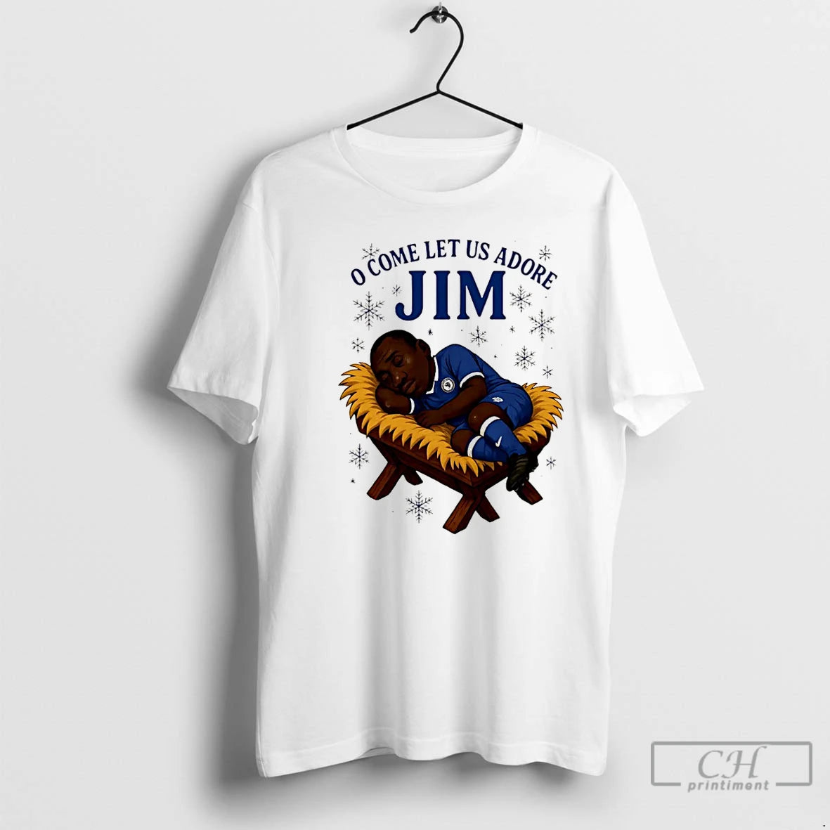 Premium O Come Let Us Adore Jim Chelsea Christmas Christmas T-Shirts, Hoodie, Sweatshirt | AU01DripNestTees.com