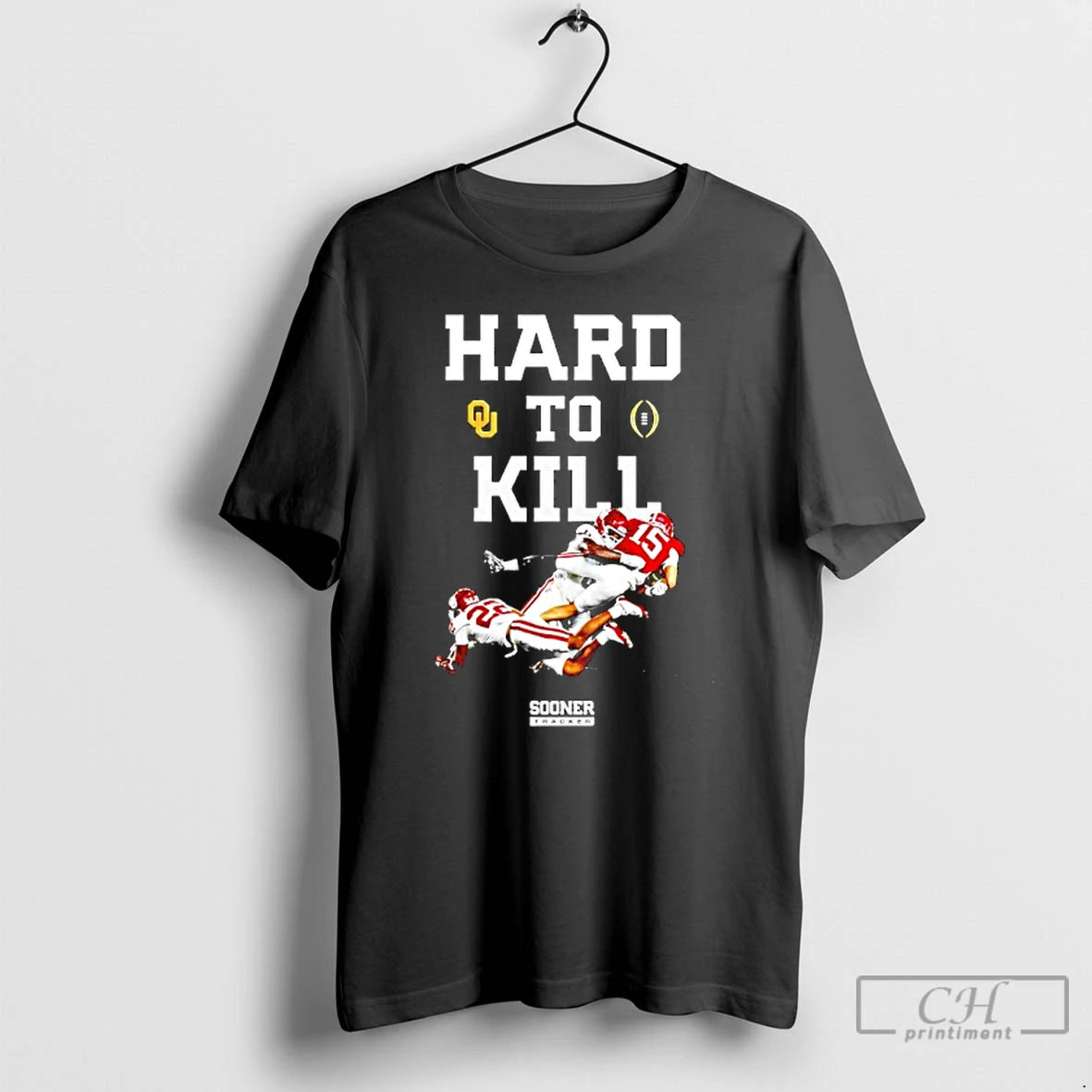 Premium Oklahoma Sooners Hard To Kill 2025 Cfp T-Shirts, Hoodie, Sweatshirt | AU01DripNestTees.com