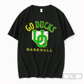 Premium Oregon Baseball Go Ducks Home Plate Tee