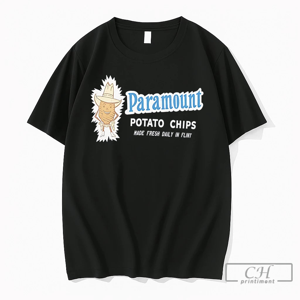 Premium Paramount Potato Chips Made Fresh Daily In Flint Tee