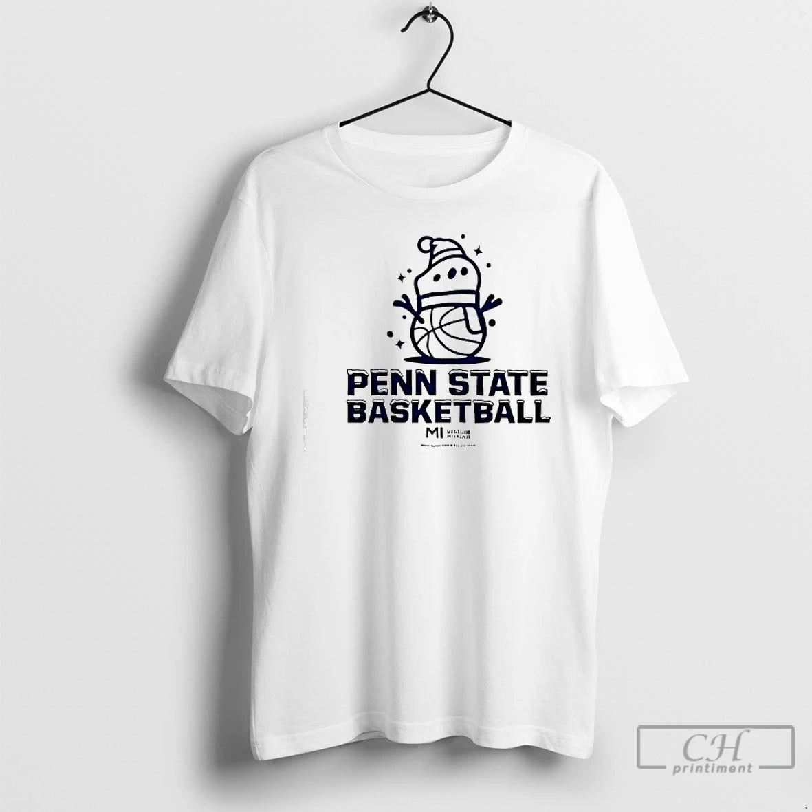 Premium Penn State Basketball Snowman Graphic T-Shirts, Hoodie, Sweatshirt | AU01DripNestTees.com