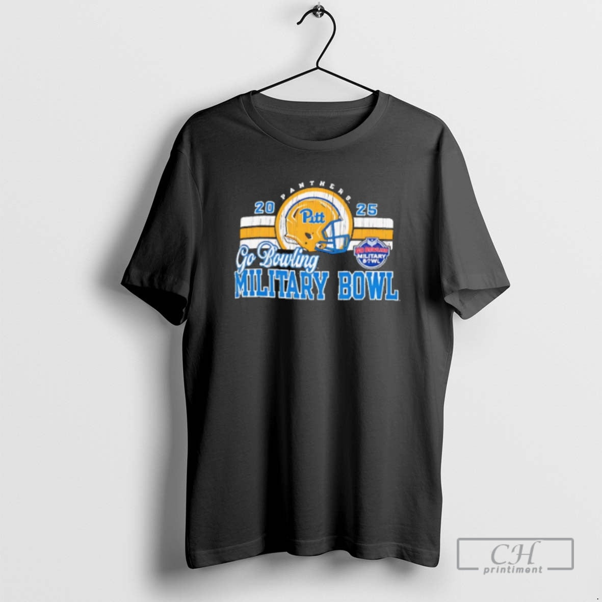 Premium Pittsburgh Pitt Football 2025 Military Bowl Go Bowling Shirt Sweater Hoodie, Sweatshirt | AU01DripNestTees.com