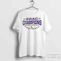 Premium Praire View Am 2025 Swac Champions T-Shirts, Hoodie, Sweatshirt | AU01DripNestTees.com