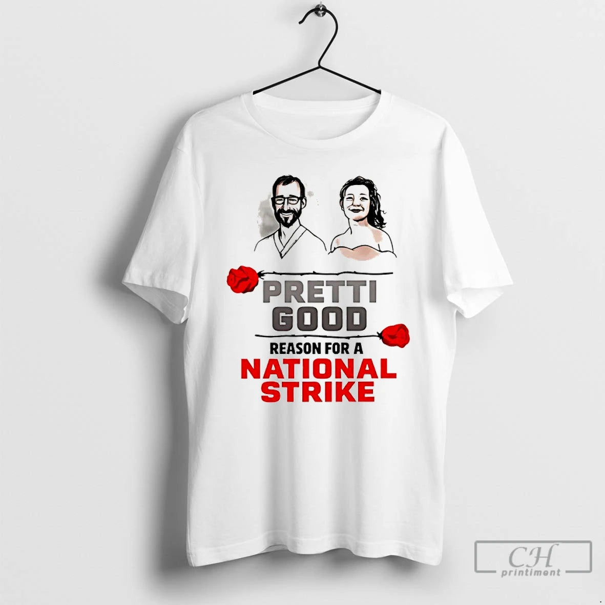 Premium Pretti Good Reason For A National Strike T-Shirts, Hoodie, Sweatshirt | AU01DripNestTees.com
