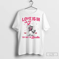 Premium Raccoon Valentines Day Love Is In The Air Try Not To Breathe T Shirts Hoodie, Sweatshirt | AU01DripNestTees.com
