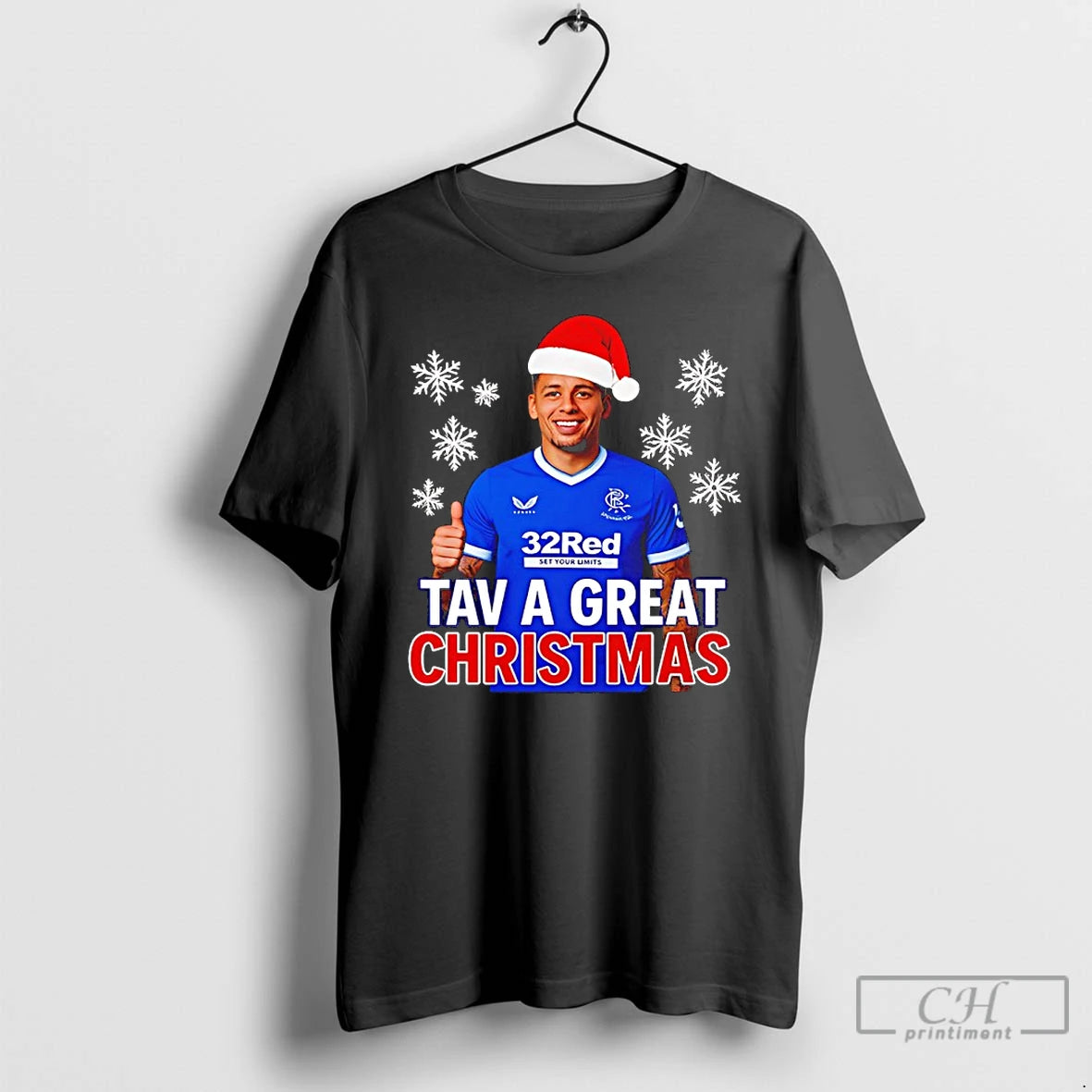 Premium Rangers Santa Hat Tav A Great Christmas T-Shirts, Hoodie, Sweatshirt | AU01DripNestTees.com
