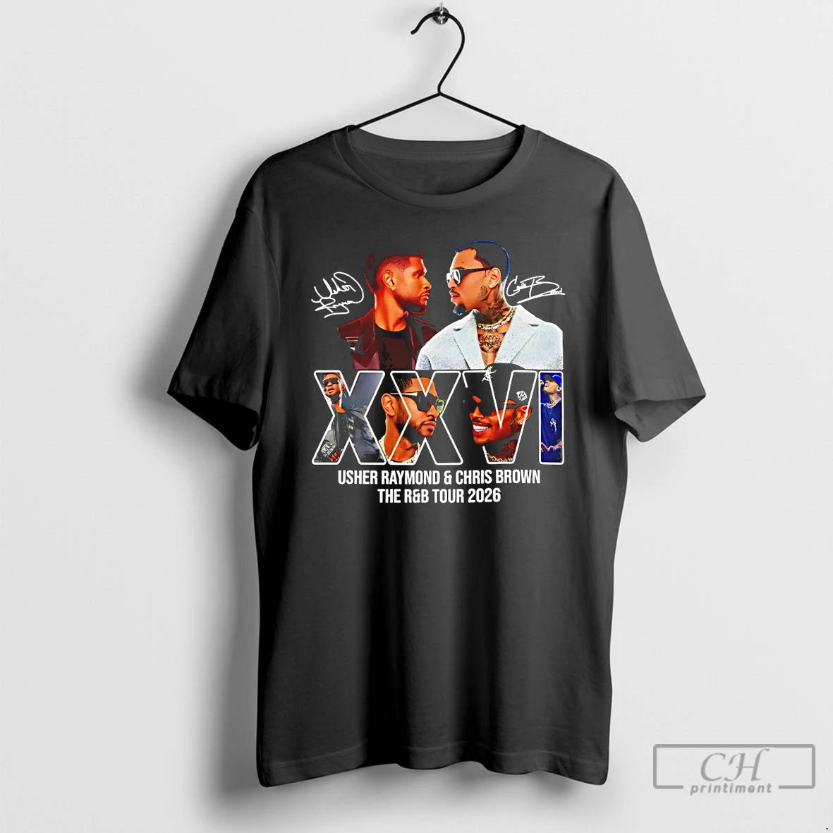 Premium Raymond Brown Tour 2026 Usher X Chris Brown Signature