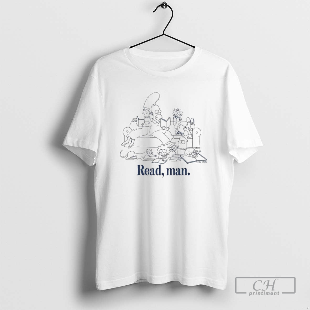 Premium Read Man The Simpsons Family Shirt Sweater Hoodie, Sweatshirt | AU01DripNestTees.com