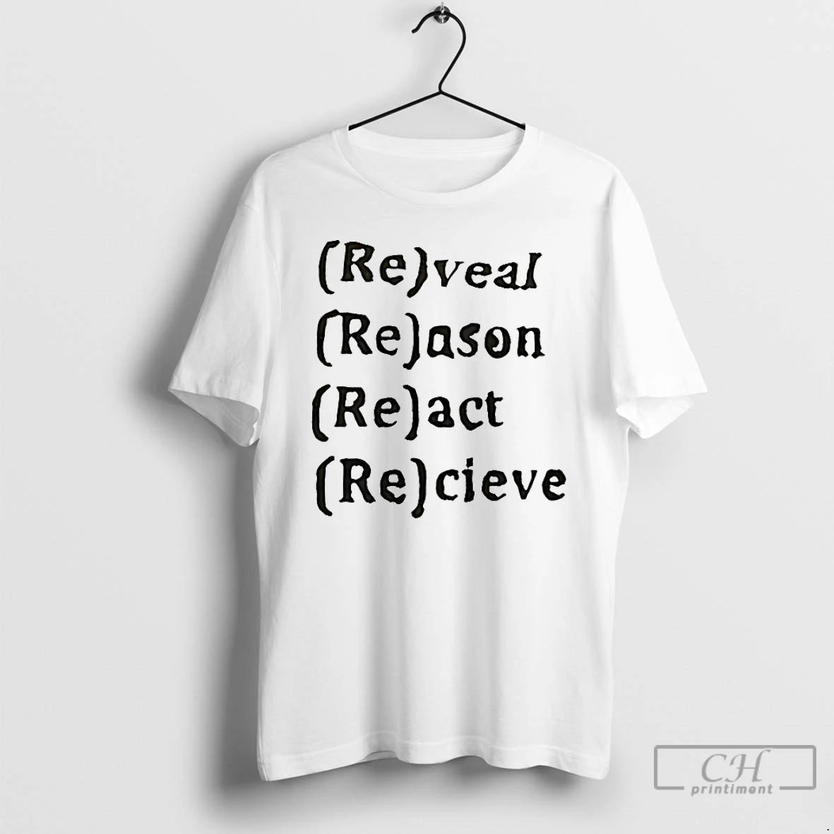 Premium Reveal Reason React Recieve T-Shirts, Hoodie, Sweatshirt | AU01DripNestTees.com