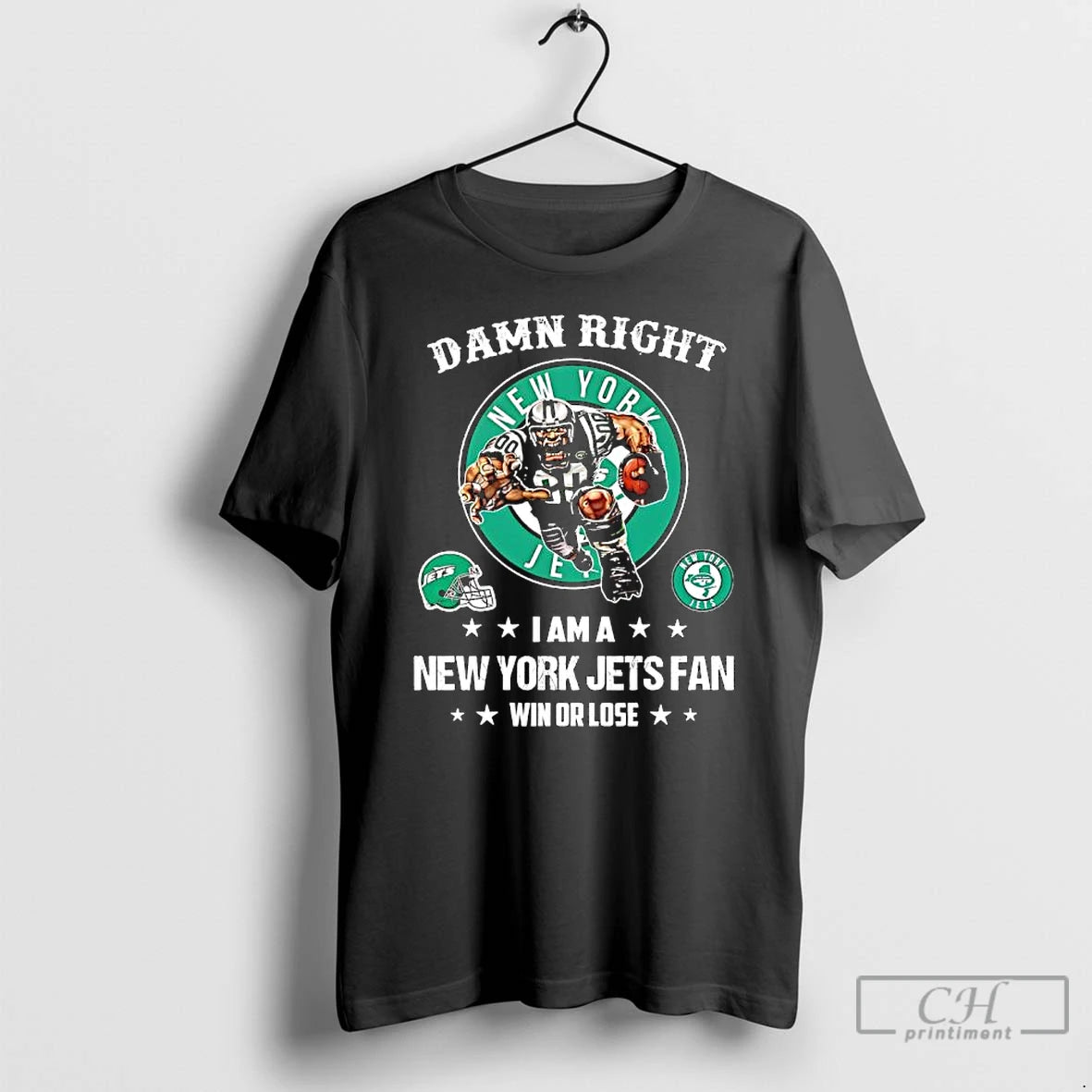 Premium Right I Am A New York Jets Fan Win Or Lose Merchandise T Shirts Hoodie, Sweatshirt | AU01DripNestTees.com