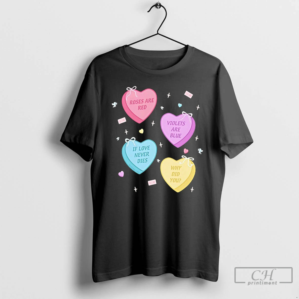 Premium Roses Are Red Violets Are Blue If Love Never Dies Why Did You T-Shirts, Hoodie, Sweatshirt | AU01DripNestTees.com