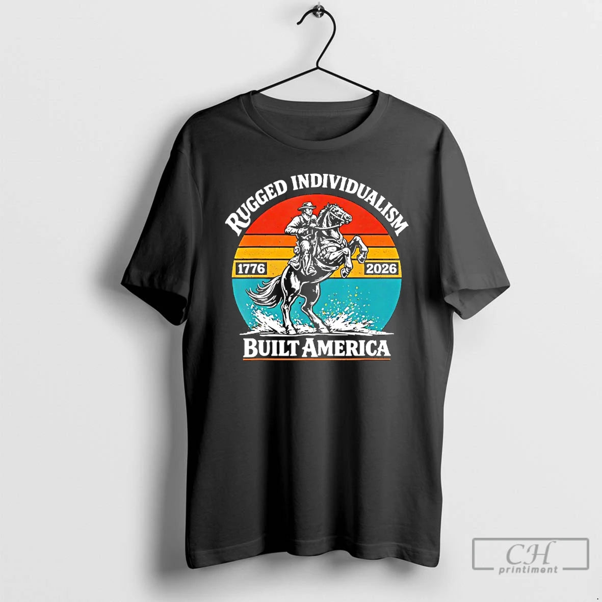 Premium Rugged Individualism Patriotic Built America 1776 2026 Vintage T-Shirts, Hoodie, Sweatshirt | AU01DripNestTees.com