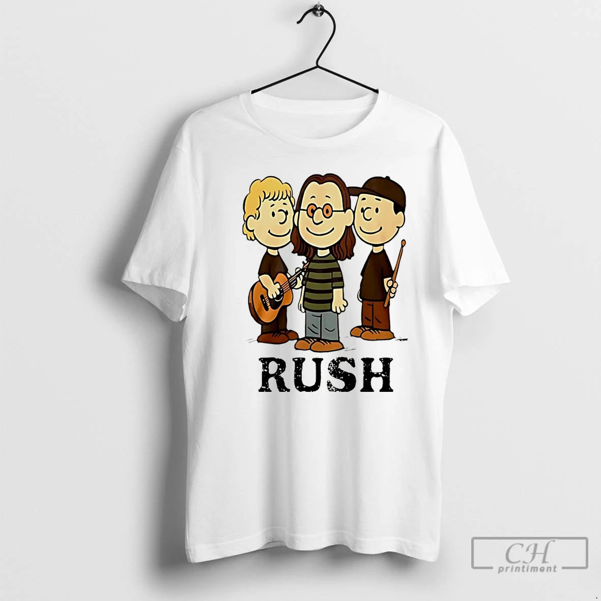 Premium Rush Band As Peanuts Christmas T-Shirts, Hoodie, Sweatshirt | AU01DripNestTees.com