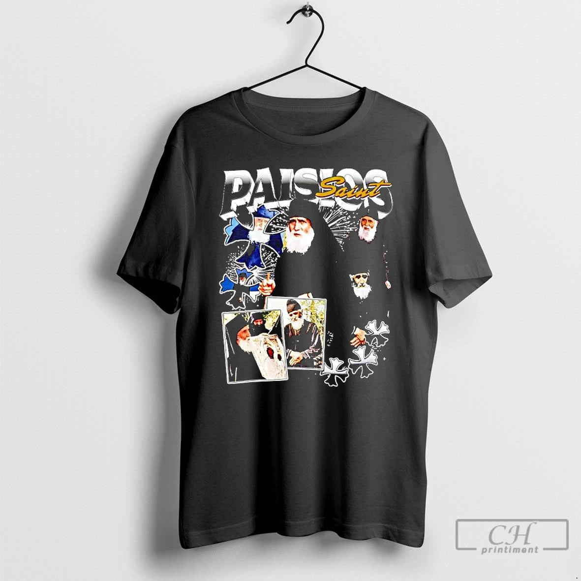 Premium Saint Paisios Of Mount Athos Graphic T-Shirts, Hoodie, Sweatshirt | AU01DripNestTees.com