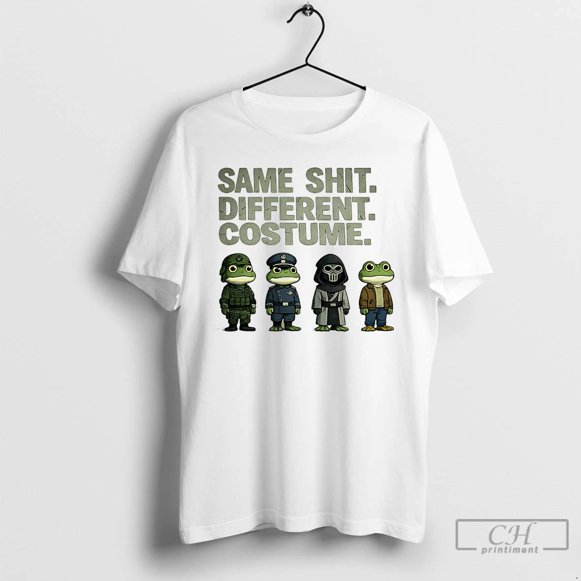 Premium Same Shit Different Costume Frog T-Shirts, Hoodie, Sweatshirt | AU01DripNestTees.com