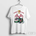 Premium Santa Claus Candy Cane Cup Racing Car Christmas T-Shirts, Hoodie, Sweatshirt | AU01DripNestTees.com