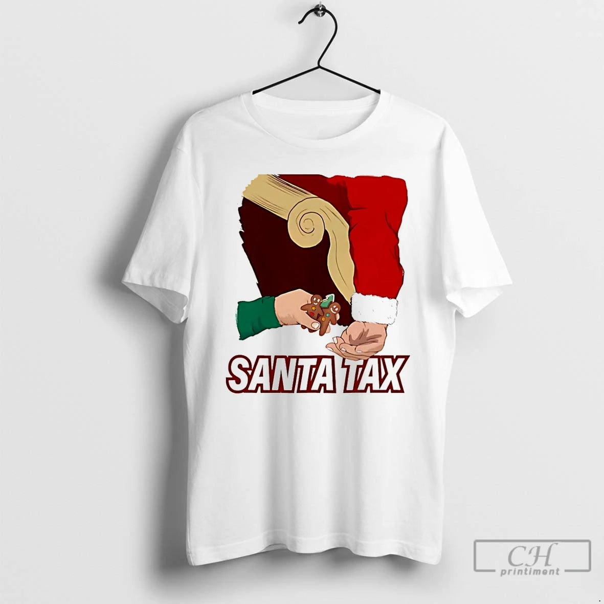 Premium Santa Tax Christmas 2025 Funny Christmas T-Shirts, Hoodie, Sweatshirt | AU01DripNestTees.com