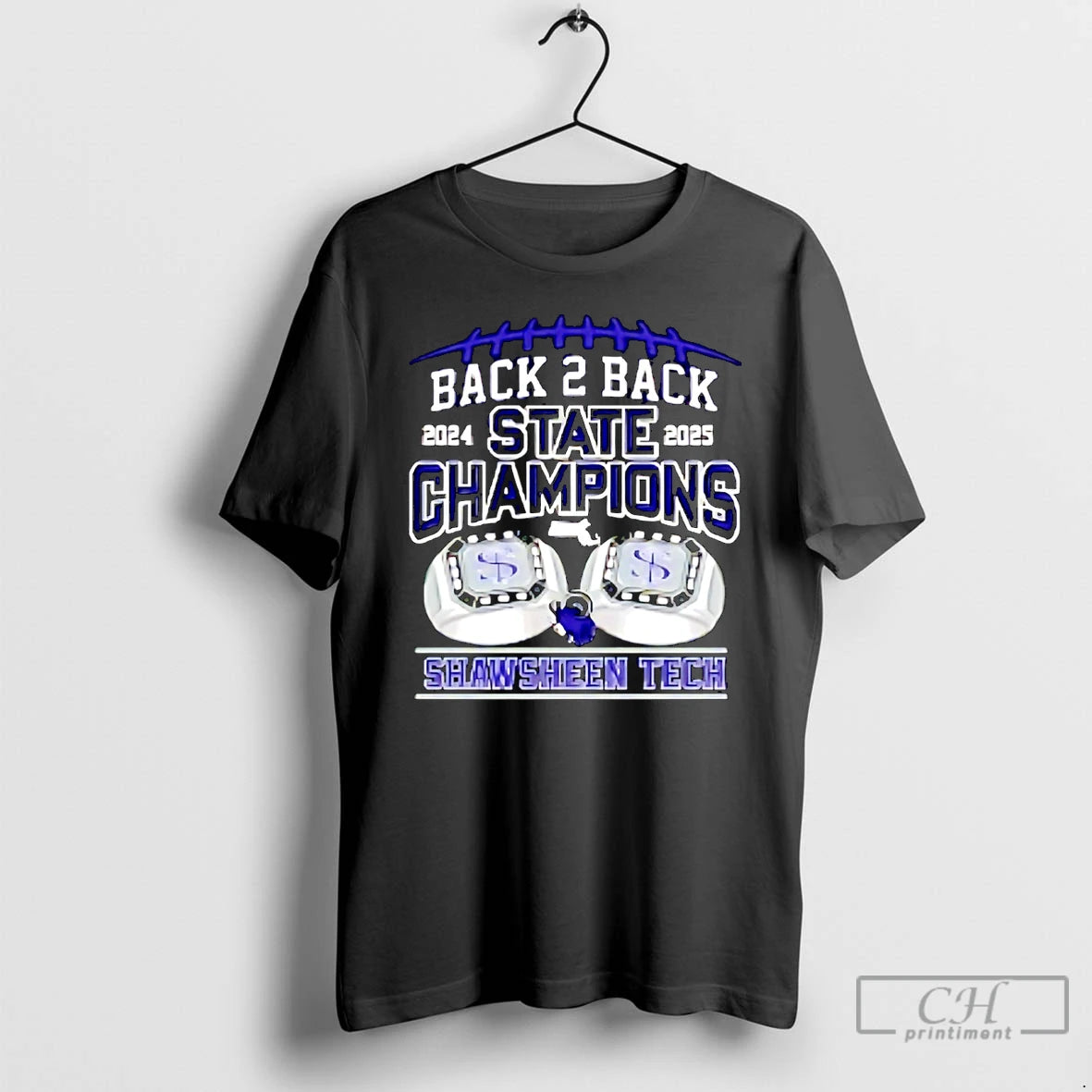 Premium Shawsheen Tech Back 2 Back 2024 2025 State Champions Christmas T-Shirts, Hoodie, Sweatshirt | AU01DripNestTees.com