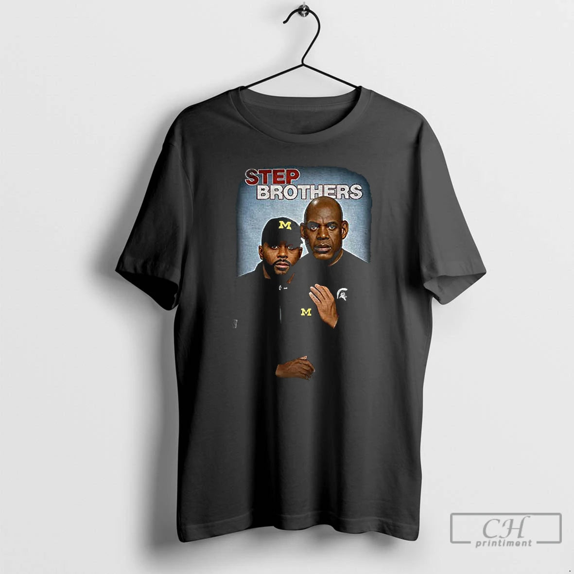 Premium Sherrone Moore Mel Tucker Step Brothers T-Shirts, Hoodie, Sweatshirt | AU01DripNestTees.com