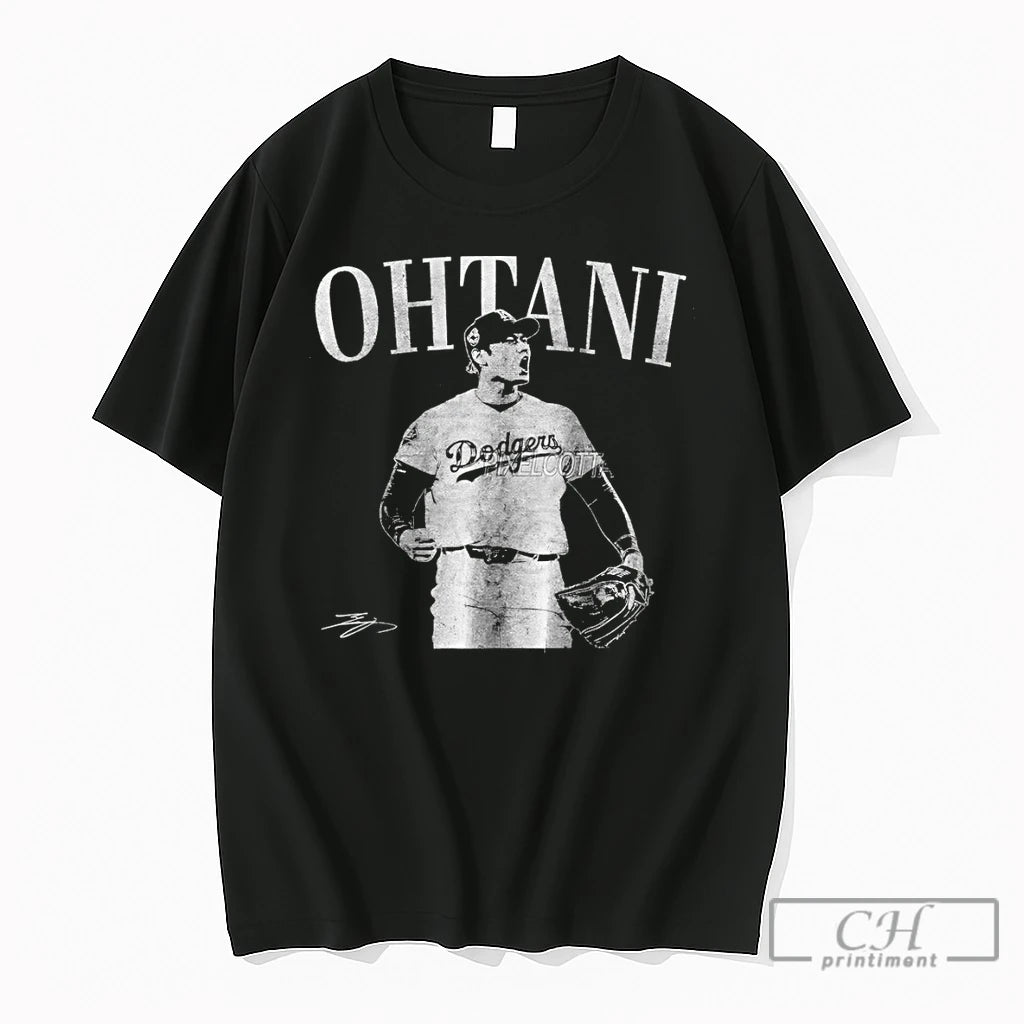 Premium Shohei Ohtani Los Angeles Dodgers Baseball Game Day Signature