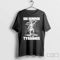 Premium Sic Semper Tyrannis Aequitas Libertas Unitas T-Shirts, Hoodie, Sweatshirt | AU01DripNestTees.com