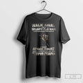 Premium Skeleton Walk Away I Am A Grumpy Old Man I Love Dogs More Than T-Shirts, Hoodie, Sweatshirt | AU01DripNestTees.com