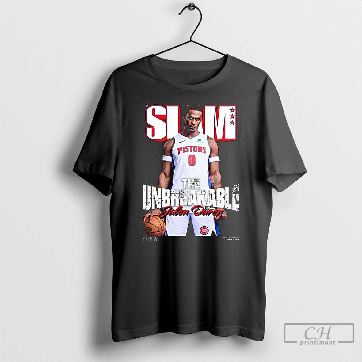 Premium Slam Cover Jalen Duren The Unbreakable T-Shirts, Hoodie, Sweatshirt | AU01DripNestTees.com