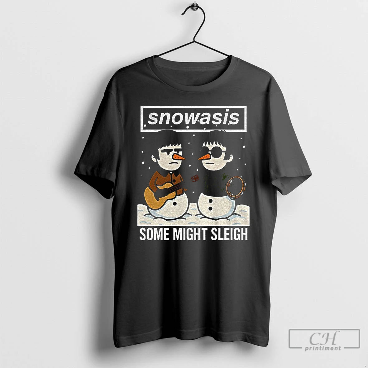 Premium Snowasis Christmas Some Might Sleigh Snowman T-Shirts, Hoodie, Sweatshirt | AU01DripNestTees.com