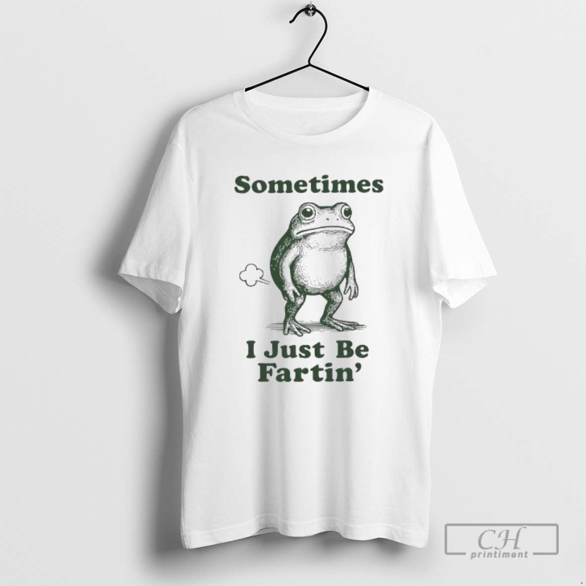 Premium Sometimes I Just Be Fartin Funny Frog Graphic Shirt Sweater Hoodie, Sweatshirt | AU01DripNestTees.com