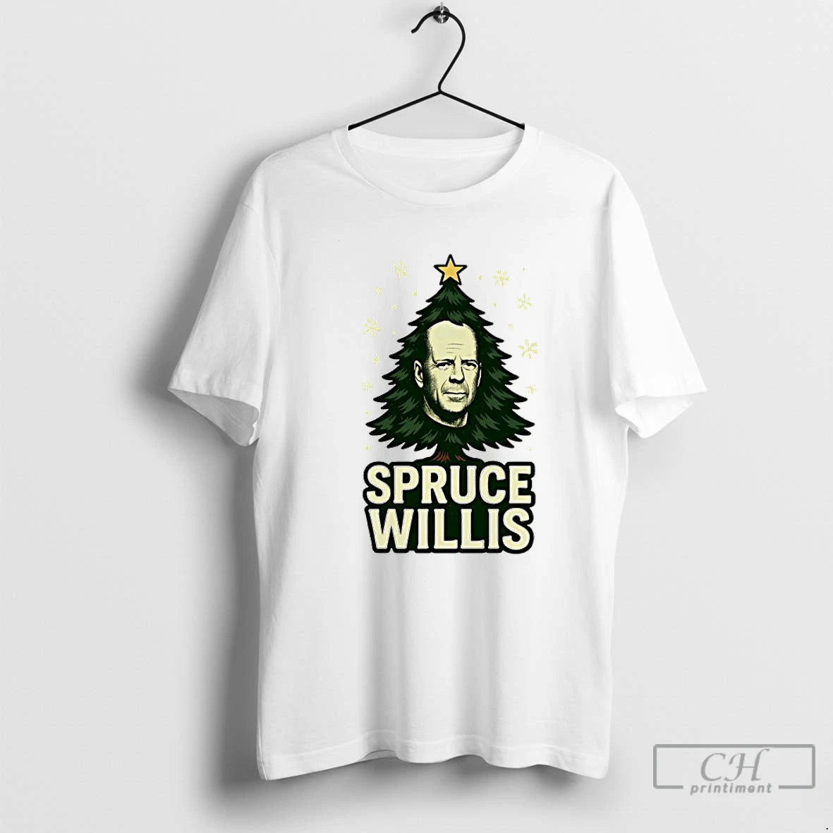 Premium Spruce Willis Christmas Tree Christmas T-Shirts, Hoodie, Sweatshirt | AU01DripNestTees.com