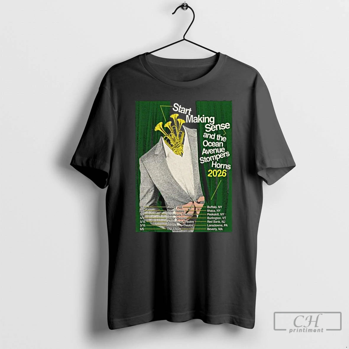 Premium Start Making Sense And Ocean Avenue Stompers Horns Tour 2026 T-Shirts, Hoodie, Sweatshirt | AU01DripNestTees.com