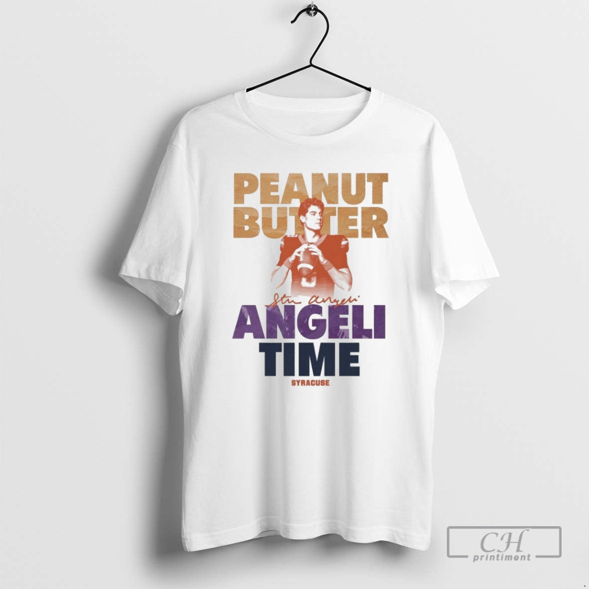 Premium Steve Angeli Peanut Butter Angeli Time Syracuse Orange Shirt Sweater Hoodie, Sweatshirt | AU01DripNestTees.com