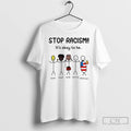 Premium Stop Racism Its Okay To Be Asian Black Arab Normal American Meme T Shirts Hoodie, Sweatshirt | AU01DripNestTees.com