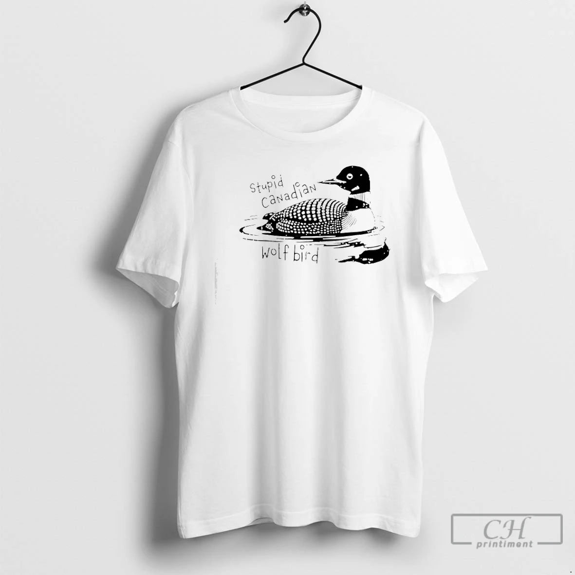 Premium Stupid Canadian Wolf Bird Sarcastic Animal Lgbt Gay Pride T-Shirts, Hoodie, Sweatshirt | AU01DripNestTees.com