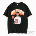 Premium Syracuse Orange Mens Lacrosse Finn Thomson Illustration Tee