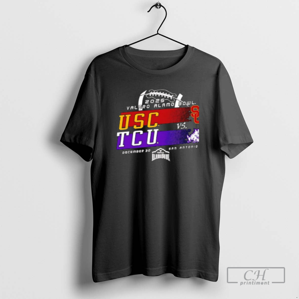 Premium Tcu Vs Usc 2025 Alamo Bowl Bound Shirt Sweater Hoodie, Sweatshirt | AU01DripNestTees.com