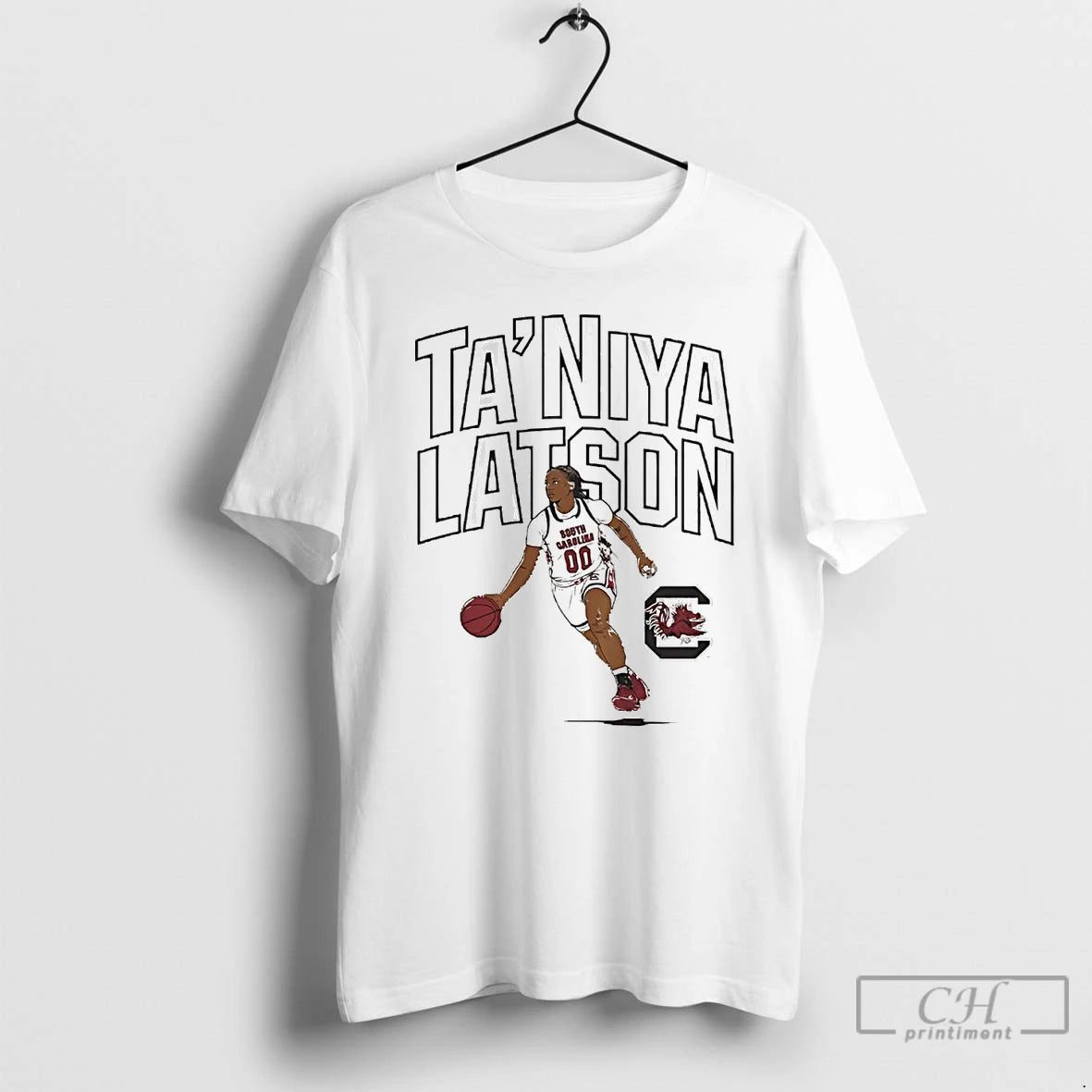 Premium Taniya Latson Dribble South Carolina Gamecocks T-Shirts, Hoodie, Sweatshirt | AU01DripNestTees.com