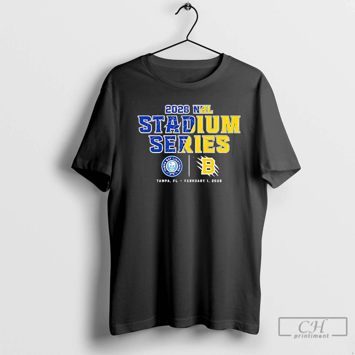 Premium Tampa Bay Lightning 2026 Stadium Series Match Up T-Shirts, Hoodie, Sweatshirt | AU01DripNestTees.com
