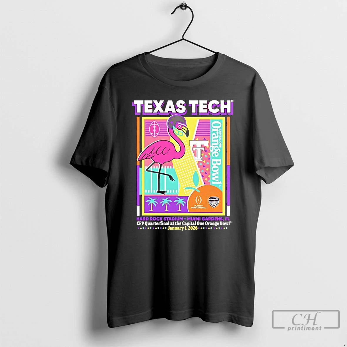 Premium Texas Tech 2025 Cfp Quarterfinal At The Capital One Orange Bowl Mingo Party T-Shirts, Hoodie, Sweatshirt