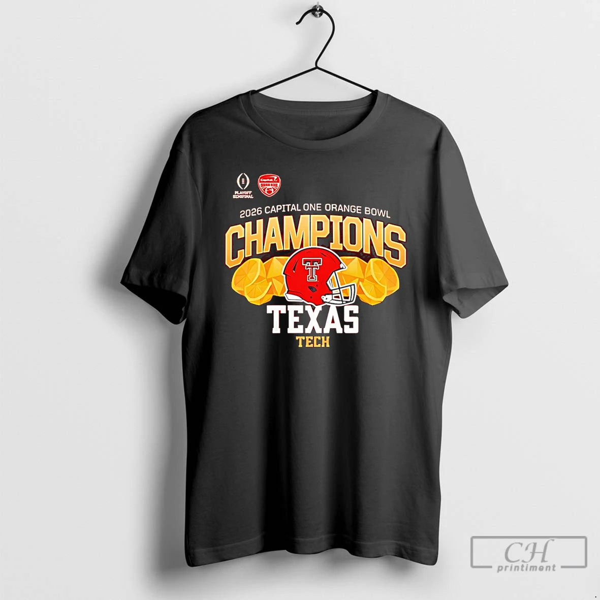 Premium Texas Tech Red Raiders 2026 Orange Bowl Champions Ncaa T-Shirts, Hoodie, Sweatshirt | AU01DripNestTees.com