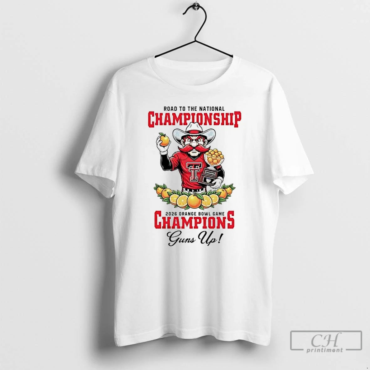 Premium Texas Tech Red Raiders 2026 Road To The Orange Bowl Game Champions T Shirts Hoodie, Sweatshirt | AU01DripNestTees.com