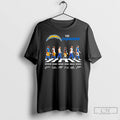 Premium The Los Angeles Chargers Cross The Street Signatures 2026 T-Shirts, Hoodie, Sweatshirt | AU01DripNestTees.com