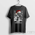 Premium The Sopranos Santa Middle Finger Merry Christmas T-Shirts, Hoodie, Sweatshirt | AU01DripNestTees.com